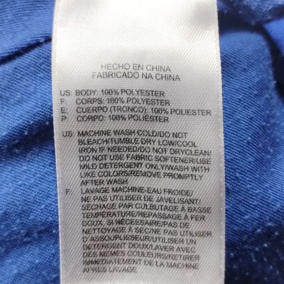 Reebok Blue Gray Zip Up Track Jacket - Picture 10 of 13